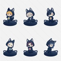 10CM new Anime wind breaker Acrylic Keychain Model Cosplay Charm Characters Ornament Accessories Goods Collection Gifts