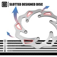 Für KTM EXC 300 TPi 1994-2022 EXC-F 350 SX 125 SXF 450 XC XCF XCW XCW-F 6 Tage 260/220mm Vordere und Hintere Bremsscheiben für Husqvarna TE300 GasGas EC300 EC250 2021-2027