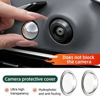 2PCS Car Camera Lens Protector Rear View Backup Camera Cover 360 Camera Protection Anti Scratch Waterproof for Most SUV Sedan