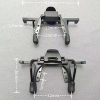 2 PCS Mount Clip Dental Accessories For Eyeglasses Binocular Magnifier Loupe LED Dentist Surgiacl Headlight Head Lamp