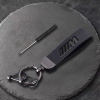 Vintage Leather Car KeyChain 360 Degree Rotating Key Ring For BMW X1 X2 X3 X5 X4 X6 X7 G30 G20 G32 G11 G12 F40 F30 F20 F10 E36