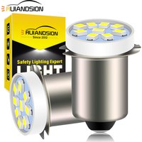 Ampoule LED P13.5S PR2 PR3 3V 4.5V 6V 6.3V 12V 18V pour lampe torche, lampe de travail, mini lampe blanche de remplacement