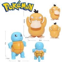 Pokemon Psyduck Figure Anime Peripheral Cute Duck Handmade Model Desktop Decoration Car Ornament Collect Toy PVC Model Gift
