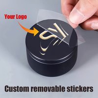 Customized crystal stickers, DIY stickers, customized photo logos, easy to stick, clear printing