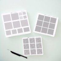 0.3/0.35/0.375/0.4/0.5/0.58/0.6/0.8/1.0mm BGA Reballing Stencil for Solder Masking with Green Oil