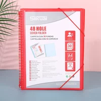 24 Pocket Folder Wallet Bag Documents Organizer File Pouch Bill Folder Document Folders Organizer School Office Binder