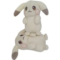 Pokemon Collection Pokopia Light Color Pikachu Plush Toy Game Character Floppy Ears White Pikachu Stuffed Doll Kid Gift