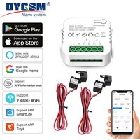 Tuya Wifi Intelligent Energy Meter Solar PV System Power Production Consumption Bidirectional Monitoring Meter APP Control CT