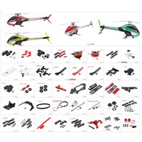ALZRC - Devil 380 / 420 FAST Replacements: Metal Tail Belt Idler+ ALZRC - Devil 380 FAST Motor Mount Fit SAB Goblin 380 Heli