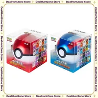Genuine Simplified Chinese TCG Collectible Trading Cards,Poke Ball Legend Celebration Theme Gift Box with Ball‑Style Accessory