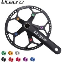 AliExpress SUNTNUR Litepro 7075 Aluminum Alloy Bike Chainring Bolts | Single Speed/Fixed Gear Bolts For Folding & Road Bike & MTB | Multiple Colors