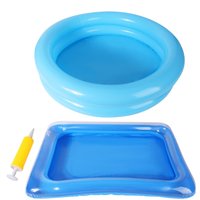 Inflatable Foot Basin Convenient Foot Soaking Bath For Pool Entrance Beach portable PVC Foot Wash Basin Pool Essential