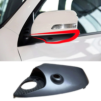 1Pc Rearview Mirror Frame Window Reversing Mirror Lower Trim Cover For Toyota For Land Cruiser Prado LC150 2010-2020 LHD