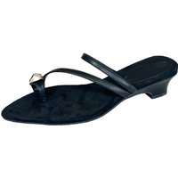 New Summer 2026 Fashion Metal Pointed Toe Women Sandals Slipper With Low Heel Shoes Sexy Ladies Wedges Sandal Female Slides