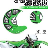 Front Brake Disc Rotor Guard Cover Protector For KAWASAKI KX125 KX250 KX250F KX450F KLX450R KX KXF KLX 125 250 450 2006-2018 JFG