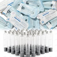 10/50/1000Pcs Sterile Independent Packaging Insulin Cartridges Cassette Bottle 3ml Disposable Insulin Injection Packaging Sleeve