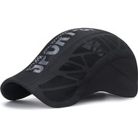 AliExpress NONE Summer Cool Breathable Mesh Quick Dry Hat Beret Cap Letter Printed Golf Cycling Sports Baseball Caps Newsboy Shade Sunhat Visor