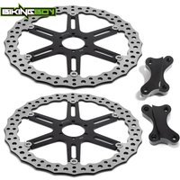 381mm 15in Front Brake Discs Disks Rotors Bracket Adaptor For Victory Vision Tour Cross Country Magnum Hard Ball Hammer S Indian