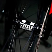 Bike Wheel Hub Sticker Waterproof Vinyl Decal, Multicolor Sport Racing Decor for Bicycle MTB