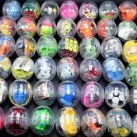 5/10 Pack 55mm Transparent Eggshell Mixed Toys Birthday Party Gifts Prizes Carnival Party Gifts