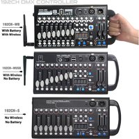 New 192 Wireless DMX Controller DJ Equipment DMX512 Console For Moving Head Spotlights Light