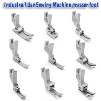 Industrial Computer Flat Sewing Machine Common Presser Foot 9-Piece Set Flat Foot/Side Foot/High/Low Presser Foot Etc.