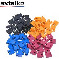100PCS 2.54MM Pin Header Jumper Blocks Connector For Hard Disk Drive CD/DVD Drive Motherboard Expansion Card Black White Red