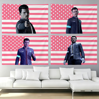 GAME D-Detroit Become Human C-Connor flag Party Club Outdoor Interior Wall Decoration Banner Fans Gift Print Decor flag