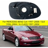 For MERCEDES BENZ CLK 1997-2008 / SLK 1996-2004 / A-CLASS 1997-2004 (not fit for R171 , R230 ) Wide angle heated mirror glass