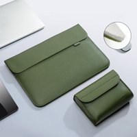 Pu Leather Laptop Bag Sleeve Bag Case For Macbook Air Pro 16 13 Notebook Cover For Xiaomi Huawei Dell HP ASUS 14 15.4 15.6 inch
