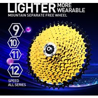 VG SPORTS MTB Cassette 8 9 10 11 12 Speed 40T 42T 46T 50T 52T Mountain Bike Cassette Separate Cassete Freewheel Bracket Sprocket