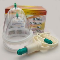 Breast & Buttocks Enhancement Pump Lifting Vacuum Therapy Device,Breast Massager,Double Suction Cupping Cups Massage Instrument