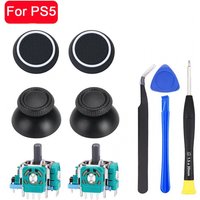 For PS5 Controller Repair Accessories, Replacement Analog Joysticks, Thumbstick Caps for Controller Maintenance