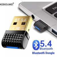 USB Bluetooth 5.4 Adapter Transmitter Bluetooth Receiver Audio Bluetooth Dongle Wireless USB Adapter for Computer PC Laptop
