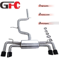 GFC Is Suitable for 15-19 Volkswagen Golf 7GTI 7.5GTI 2.0T 304 Stainless Steel Catback Valvetronic Exhaust System