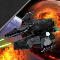250pcs MOC Imperial ETA-2 Interceptor Star Battle Building Blocks STEAM Learning Hands-on ability up Logical Christmas toy Gift