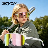 SCVCN New Child MTB Running Bicycle Outdoor Kids Sports Sunglasses Cycling Camping Goggles UV400 Boys Girls Glasses Bike Eyewear