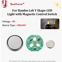 For Bambu Lab Y Shape LED Light with Magnetic Control DIY 3D Printing Model Parts for 3D printer