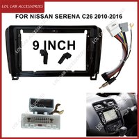 9 Inch For Nissan Serena C26 2010-2016 Car Radio Android Stereo MP5 Player Head Unit Fascia Panel Dashboard Casing Frame Cover