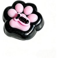 Black Pink Cat Paw Squishy Soft TPR Squeeze Toy Stress Relief Fidget Toy Cartoon Animal Sensory Decompression Gift