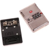 Metal Password Lock 3 Digit Combination Lock Travel Suitcase Luggage Chest Hardware Lock Coded Locker Gift Case Padlock