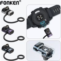 For Garmin Fenix 8 7 7S 7X 6S 6 Forerunner 955 965 USB-C Charger Smartwatch Charger Adapter For Garmin Charging Cable Adapter