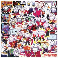 55PCS Fun Tenna Graffiti Stickers Waterproof DIY Phone Laptop Luggage Guitar Notebook helmet fridge Kids Toy Cartoon Stickers