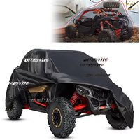 Quad Bike UTV Universal UTV Utility Vehicle Storage Cover W/ Storage Bag For Can-am Maverick X3 2 Doors 2017-2022