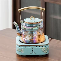 220V High-Temperature Resistant Electric Tea Stove & Tea Kettle Set for Home Use C