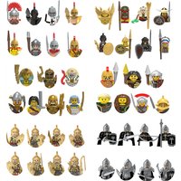 Medieval Knight Warrior Roman Soldier Dwalin Bifur Bain Balin Thorin Mini Building Blocks Action Figures Toys For Kids Gift