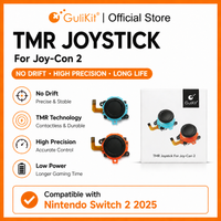 GuliKit TMR Joystick for Switch 2 2025 No Drifting Stick for Joy-Con 2 NS2 Game Console Repair Replacement & Upgrade