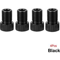 AliExpress NONE 4PCS Presta to Schrader Valve Adapter French/UK to US Inflate Tires with Standard Pump or Air Compressor Bike Accessory