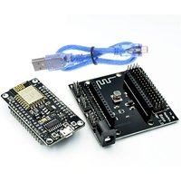 Wireless module NodeMcu v3 CH340 Lua WIFI Internet of Things development board ESP8266 with pcb Antenna and usb port for Arduino