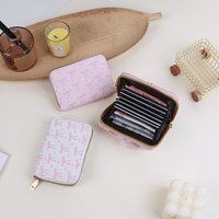 Multi-slots Zipper Mini Coin Purse Women's Minimalist Short Wallet Fashionable Zipper Wrap Card Clip Portable Travel Wallet